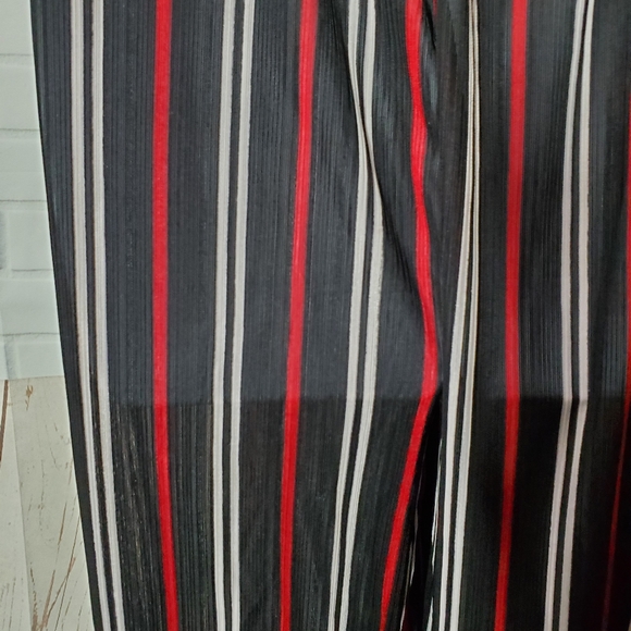 Black Striped Long Pants - Picture 4 of 6